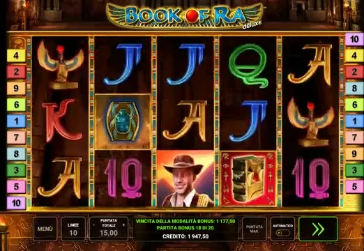 Book of Ra Deluxe — Cómo jugar