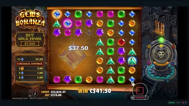 Gems Bonanza — Nuestros datos de prueba