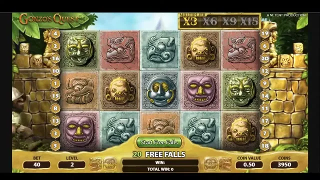 Gonzo's Quest — Cómo jugar