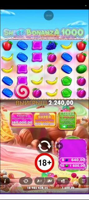 Sweet Bonanza 1000 — Nuestros datos de prueba
