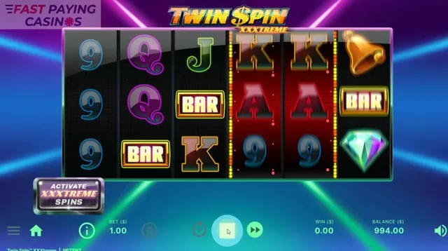 Twin Spin — RTP y probabilidades